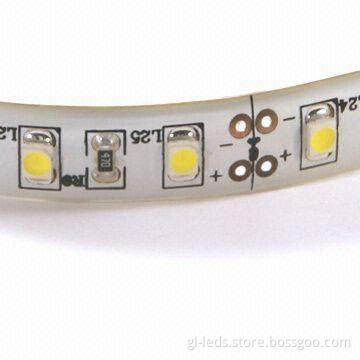 Waterproof Flexible LED Strip with 12 to 24V DC Input Voltage and 36 to 72W Power